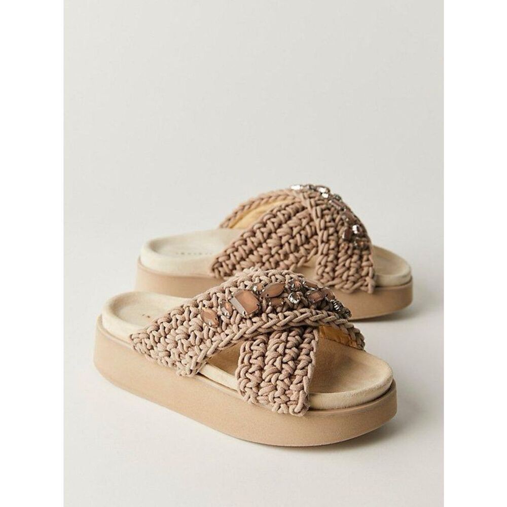 Free People Inuikii Cleo Woven Platform Sandals - Picture 4 of 13